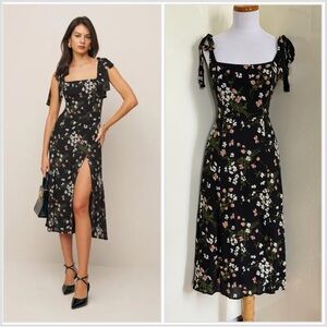 Reformation Twilight Midi Dress in Sagittarius sz 6